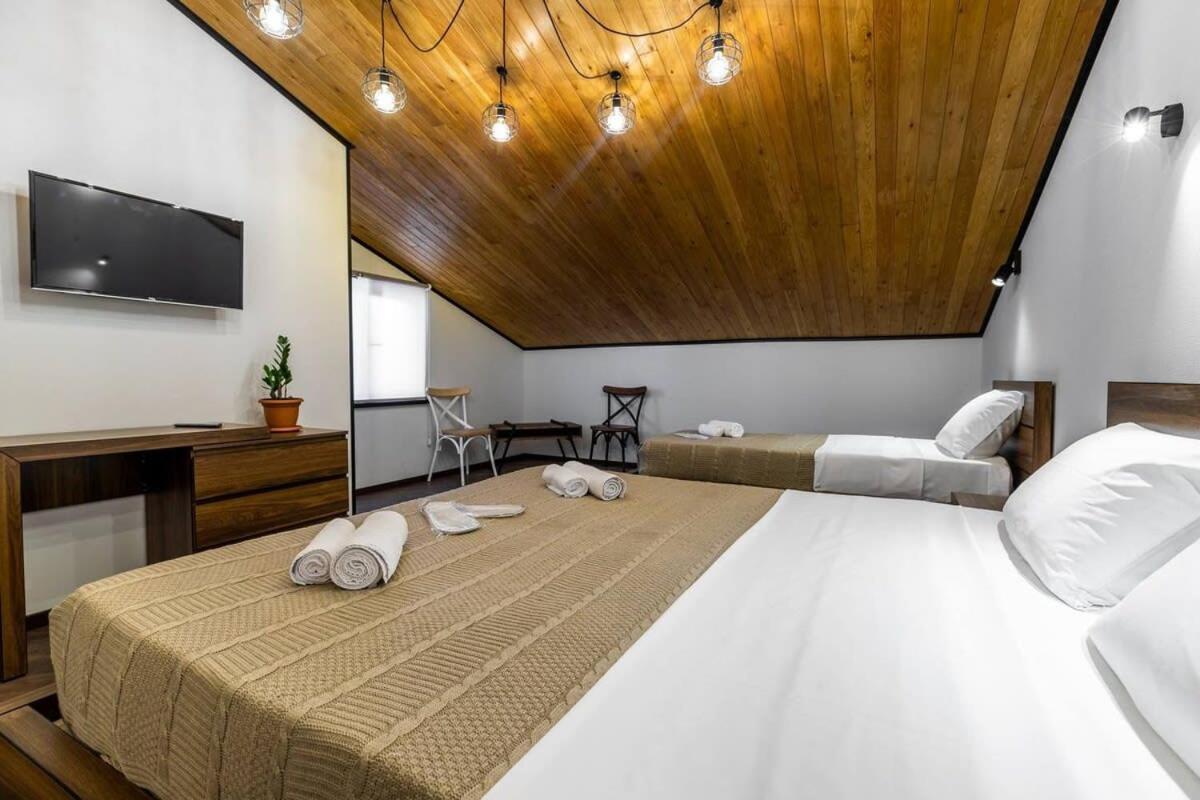 3Br Apt W Huge Terrace & Magnificent Views Tiflis Dış mekan fotoğraf